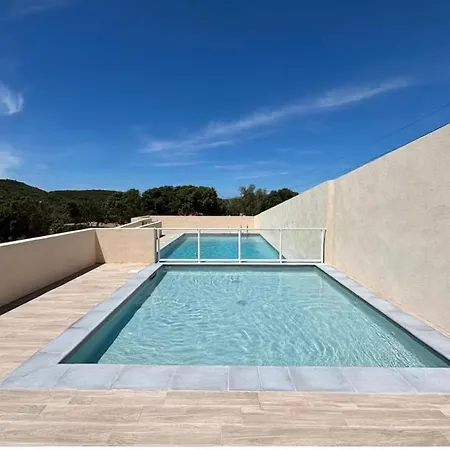 T3 Proche Proche Plages, Piscine, Terrasse * 보니파시오